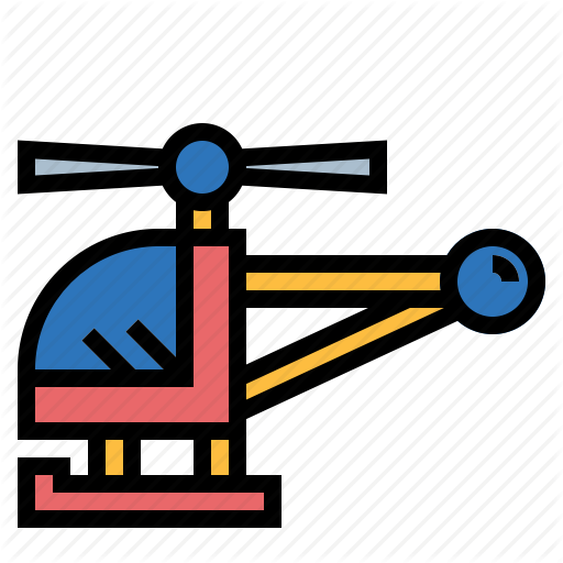 Aircraft, Flight, Fly, Helicopter Icon
