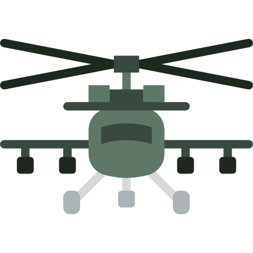 Helicopter, Chopper, Aircraft, Transportation, Transport, Flight Icon