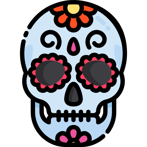 Mexican Skull Skull Png Icon