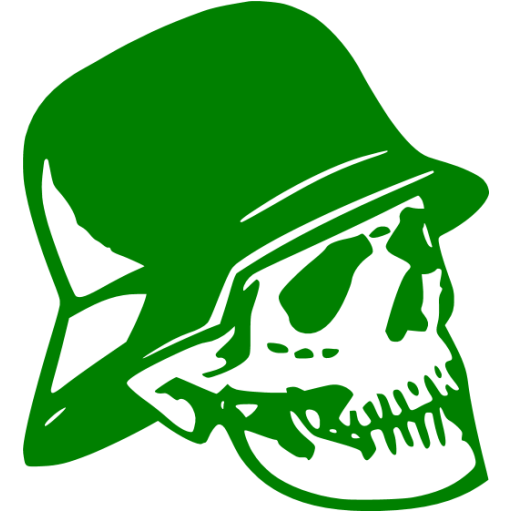 Green Skull Icon