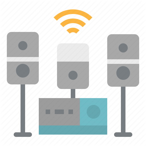 Home, Music, Radio, Speaker, Theatre Icon