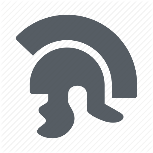 Gladiator, Helmet, Roman, Soldier, Sparta, Warrior Icon