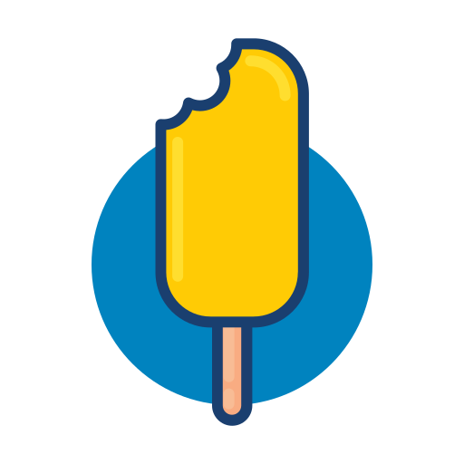 Ice, Cream, Bites, Lemon Icon Free Of Super Ice Cream Icons