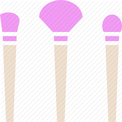 Brush, Makeup, Makeup Brush Icon
