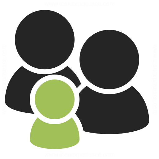 Users Family Icon Iconexperience