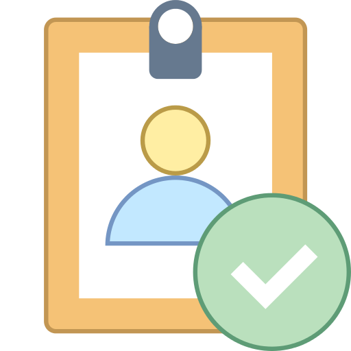 Identity Verification Icon Free Icons