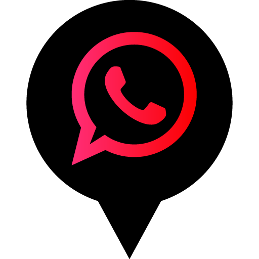 Whatsapp Free Black Red Social Media Pn Designed