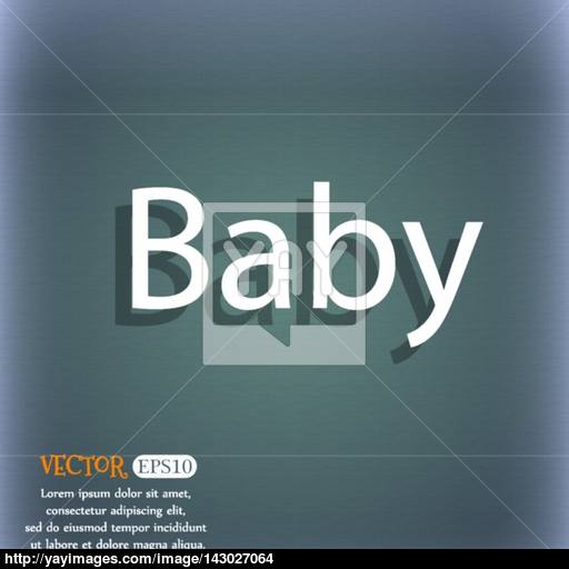 Baby On Board Sign Icon Infant In Car Caution Symbol Baby