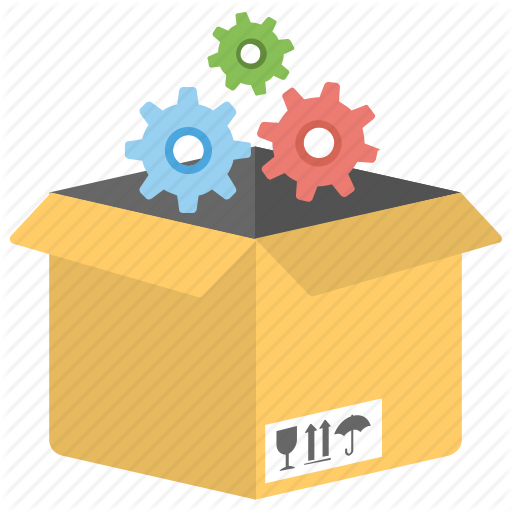 Gears Delivery Box, Industrial Logistics, Mass Production