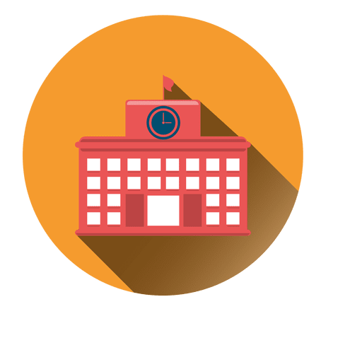 Institute Round Icon