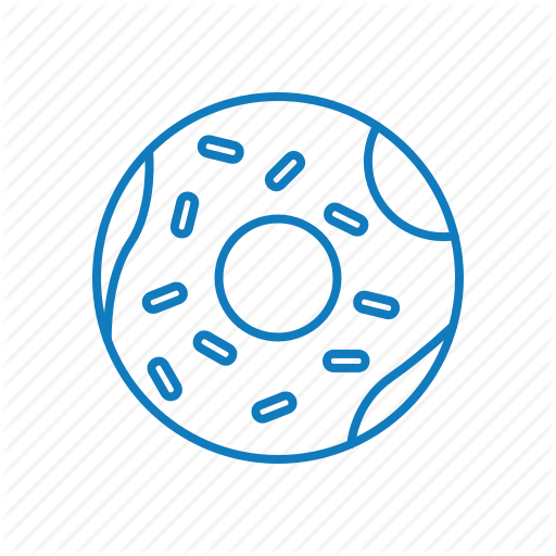 Dessert, Donut, Doughnut, Sweet Icon