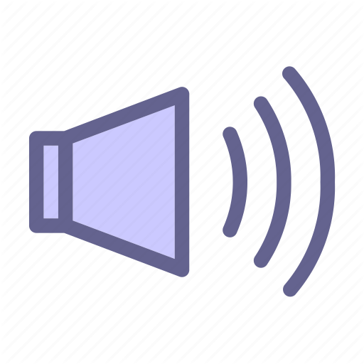 Interface, Media, On, Sound, Web Icon Icon