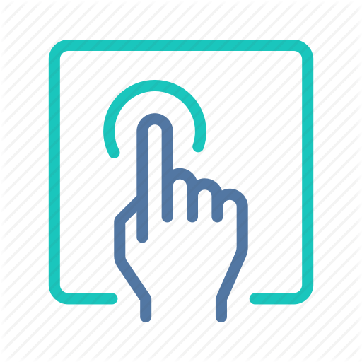 Interface, Press, Screen, Surface, Touch, Ui, Ux Icon