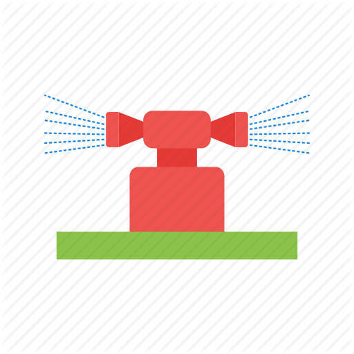 Agriculture, Farming, Irrigation, Spray, Sprinkler, System, Water Icon
