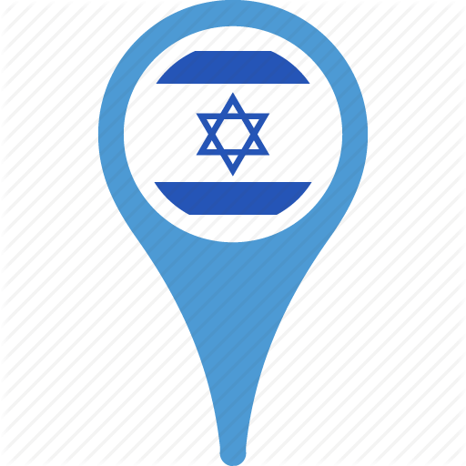 Country, Flag, Israel, Map, Pn