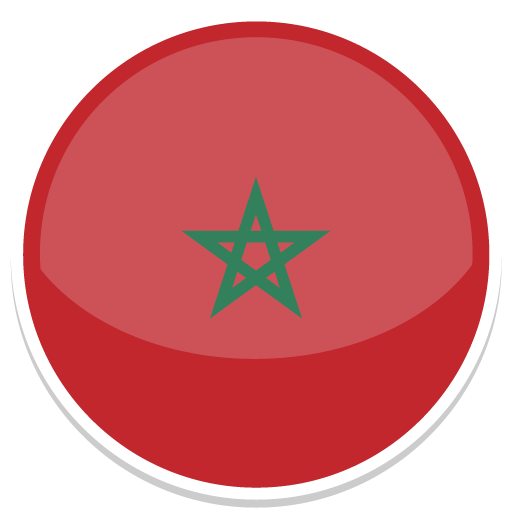 Morocco Icon Round World Flags Iconset Custom Icon Design
