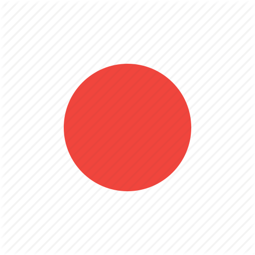 Circle, Country, Flag, Japan, Nation Icon