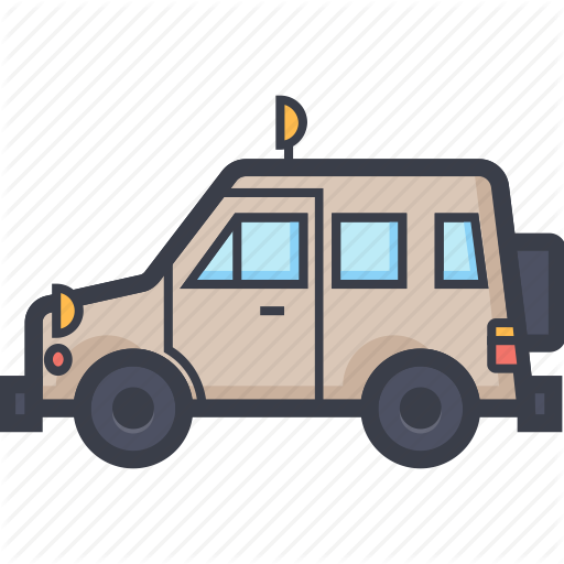 Jalopy, Jeep, Suv, Travel, Vehicle Icon