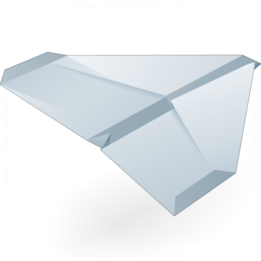 Iconexperience V Collection Paper Jet Icon