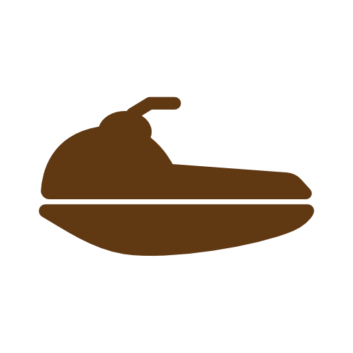 Solid, Travel, Tourism, Jet, Ski, Transport, Vehicles Icon Free