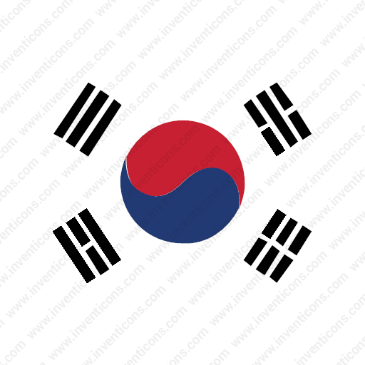 Download South Korea,flag Icon Inventicons