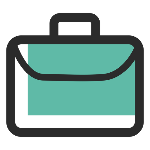 Business Bag Colored Stroke Icon