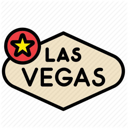 America, American, Las Vegas, Sign, States, United, Usa Icon