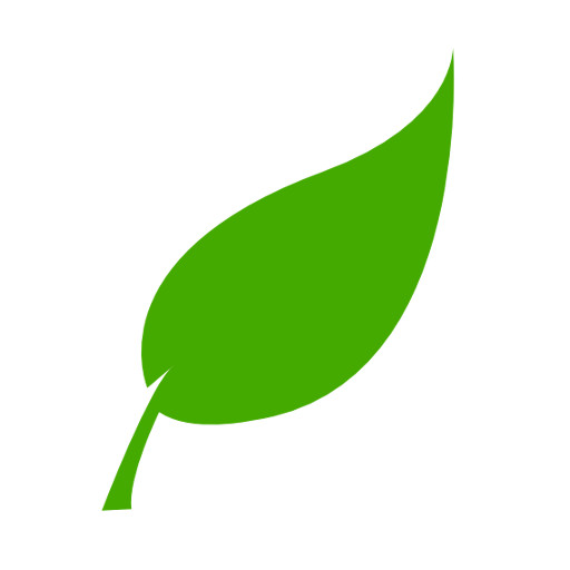 Green Leaf Icon Hi Linda Theron