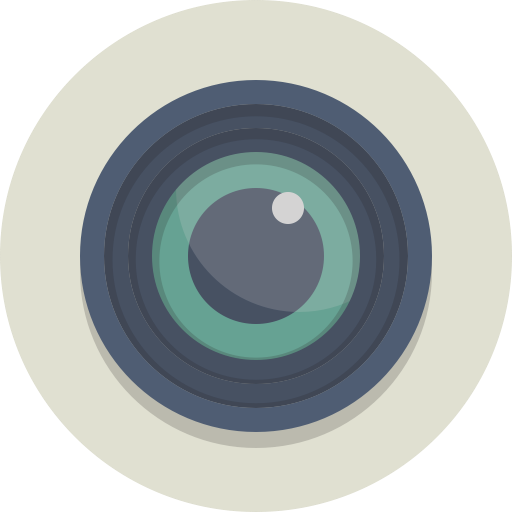 Lens, Photography, Camera Icon