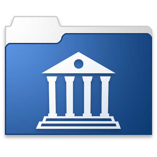 Library Blue Icon Free Search Download As Png
