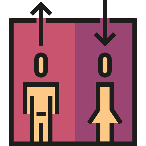 Elevator, Lift, Doors, Furniture And Household Icon