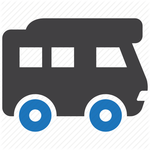 Camping, Caravan, Living, Travel Icon