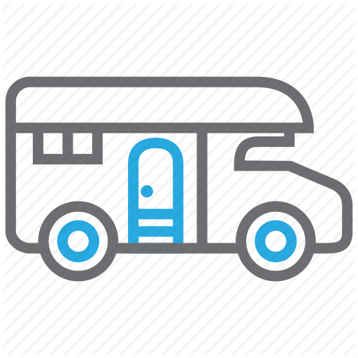 House, Living, Mobile, Truck Icon