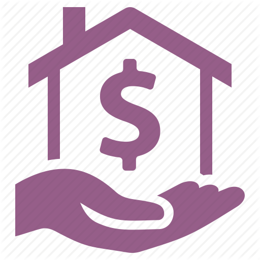 Finance, Hand, Home Mortgage, Loan Icon