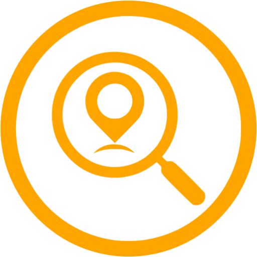 Orange Local Seo Icon