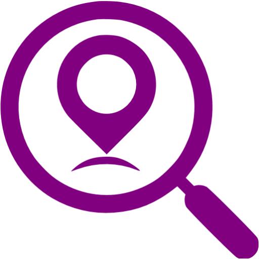 Purple Local Seo Icon