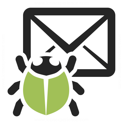 Mail Bug Icon Iconexperience