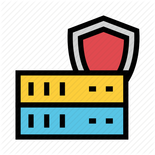 Protection, Security, Server, Shield, Storage Icon