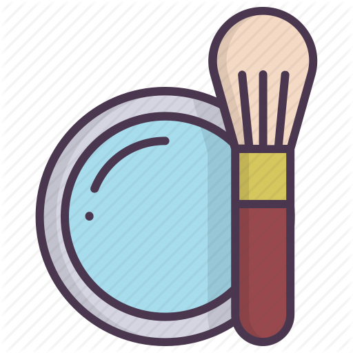 Beauty, Bronzator, Brush, Cosmetics, Face, Fashion, Makeup Icon