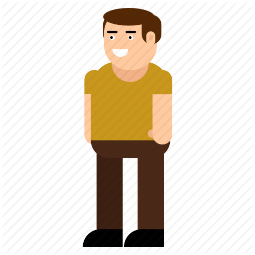Character, Guy, Happy, Male, Man Icon
