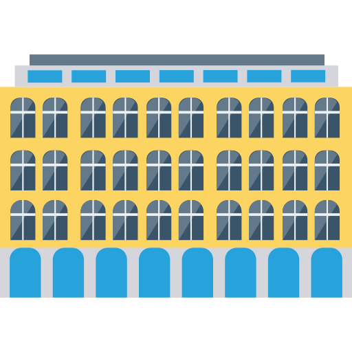 Mall Icon Building Dinosoftlabs