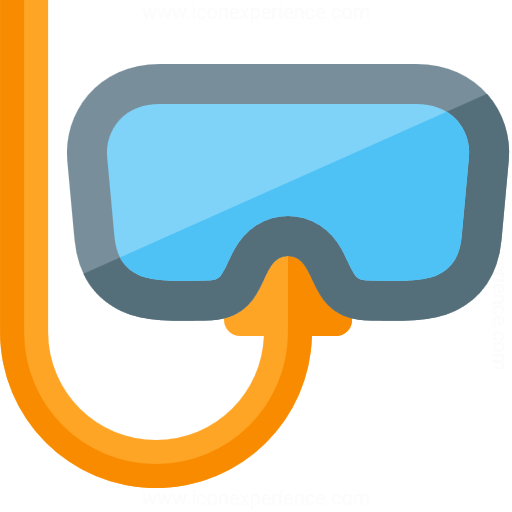 Iconexperience G Collection Diving Mask Icon