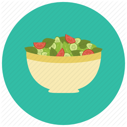 Bowl, Food, Meals, Mix, Salad Icon