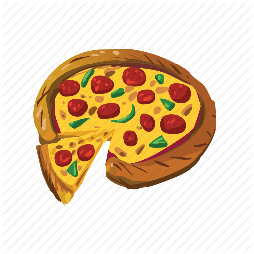 Cheese, Fast Food, Italian, Meal, Pepperoni, Pizza, Takeaways Icon