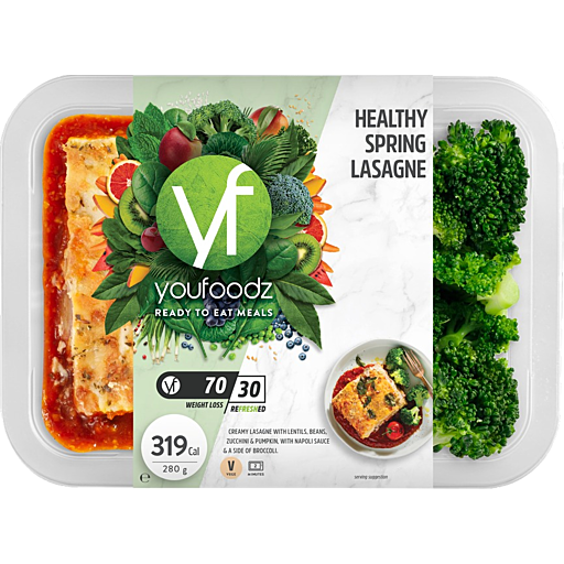Youfoodz Ready To Eat Fresh Meals Healthy Spring Lasagne