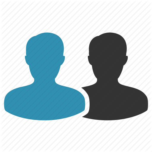 Friendship, Group, Male, Men, Pair Icon