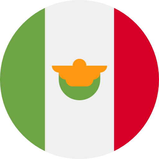 World, Flag, Mexico Icon