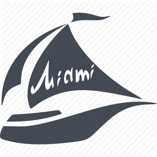 Boat Trips, Miami, Recreation, Yacht Icon