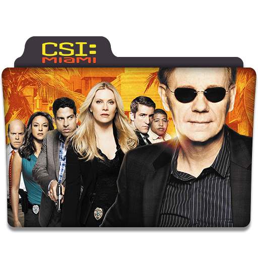 Csi Miami Tv Series Folder Icon