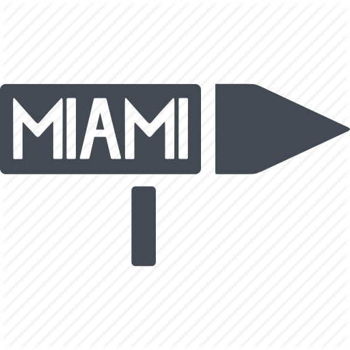 Country, Island, Miami, Nation Icon